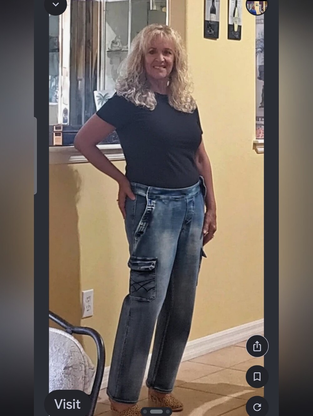 VIP blue Jeans NWT size 7 28” waist blue faded look🦋 great look